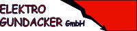 Sponsorlogo Elektro Gundacker